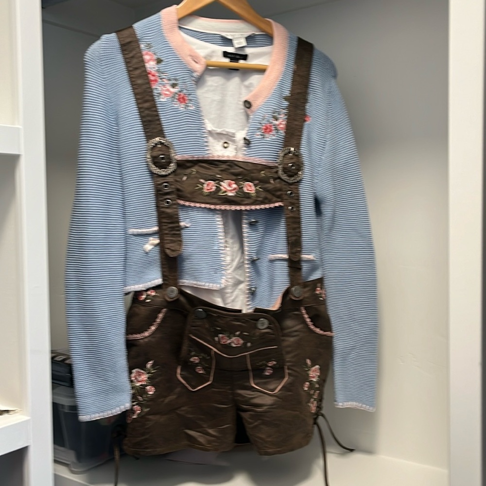Lederhosen outfit. Bought in Germany. Brand: AMISU